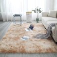 thumbnail image 1 of Super Soft Area Rug for Bedroom, 6.5x10 ft, Fluffy Rugs, Shag Rugs for Living Room, Big Rug, Furry Rugs for Girls Boys Room, Nursery, Dorm, Anti-Slip Rug, Khaki Carpet, Rectangle, 1 of 9