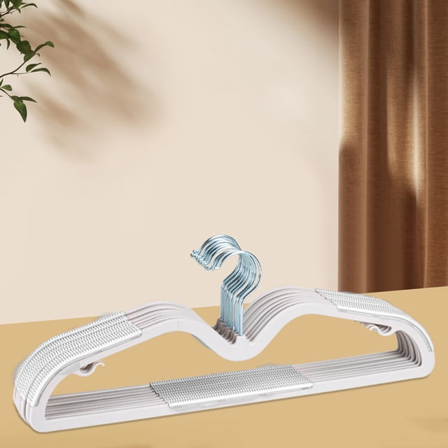 Steering Wheel Cover Danhjin Short Neck Hanger Non-slip Thickened Clothes Hanger Household Storage Rack Plastic Hanger Creates The Hanger Space Saving Wardrobe Hanger Home Decor