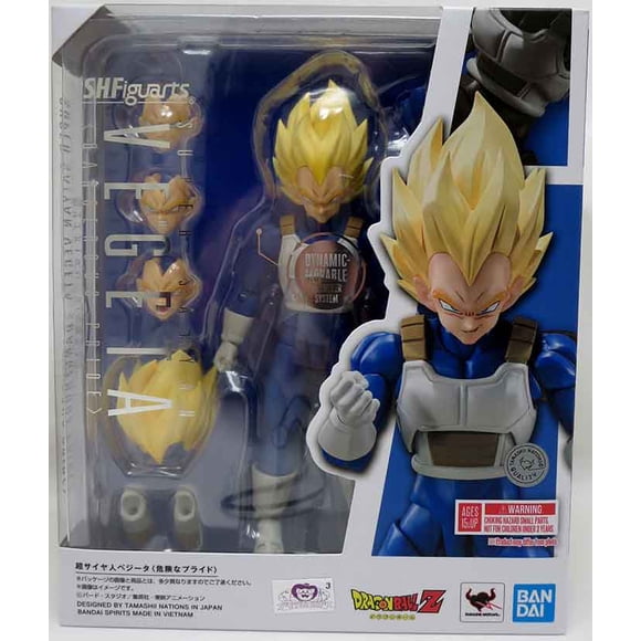 Dragonball Z 6 Inch Action Figure S.H. Figuarts - Super Saiyan Vegeta - Dangerous Pride