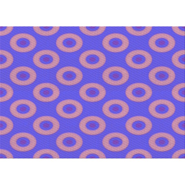 Ahgly Tapis Rectangulaire Lavable en Machine Orchidée Violet, 6 Pieds x 9 Pieds