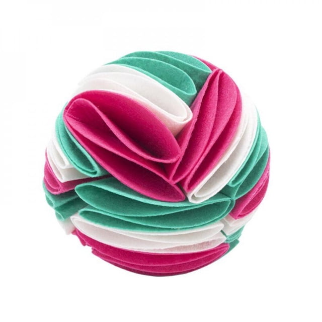 1pcs Pet Toy Dog Cat Foldable Sniffe Ball Mat Toy A Diameter 7.87 Inch