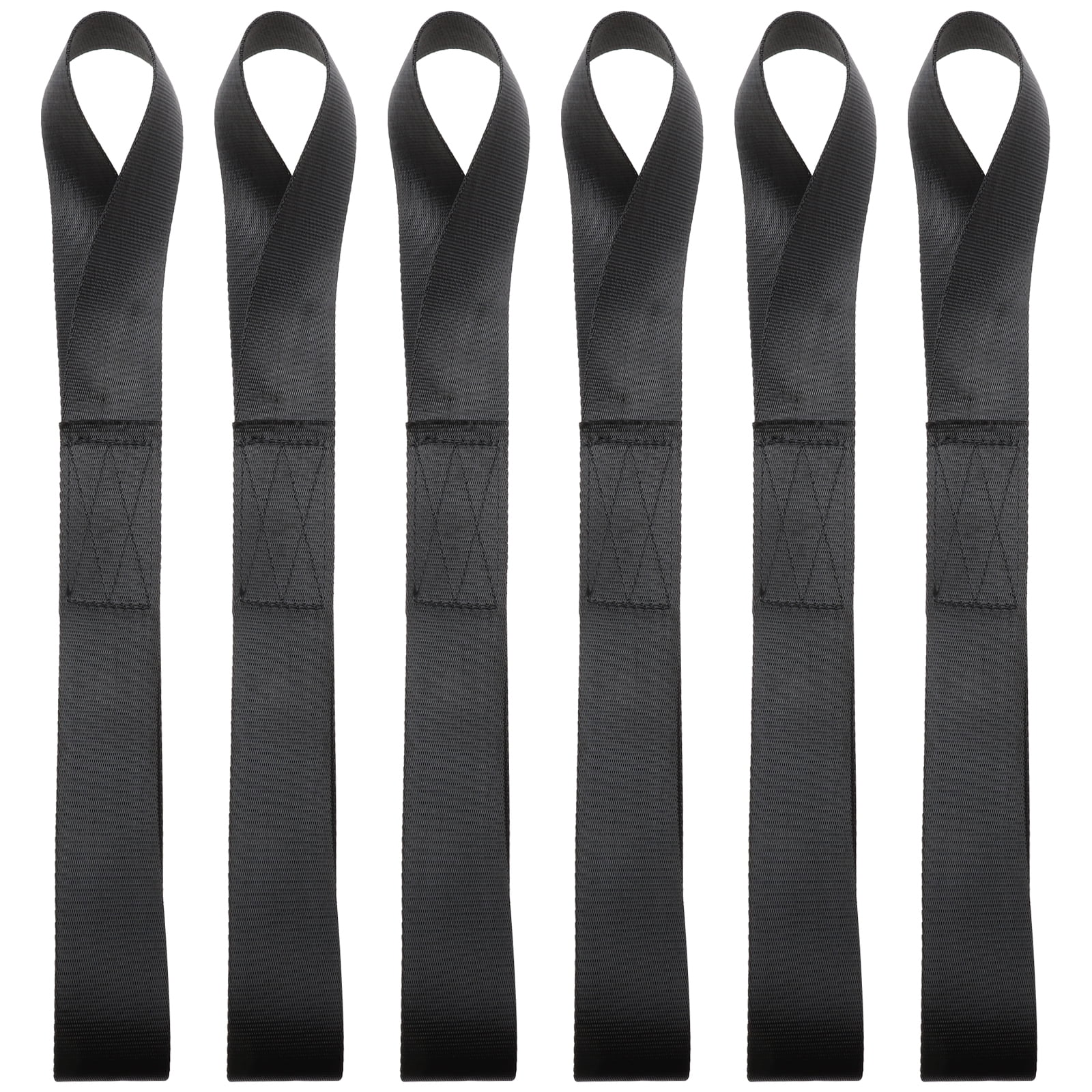 6pcs Truck Fastening Straps Practical Tie-down Straps Cargo Fixed Tensioner