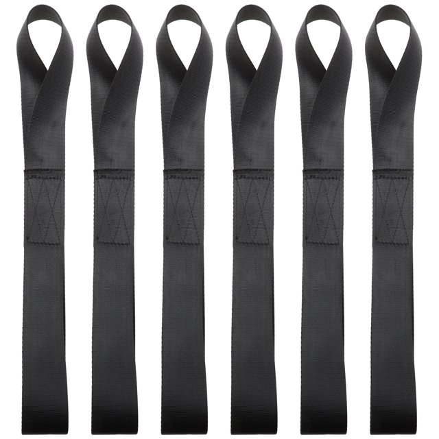 6 Pcs Sangles de Fixation pour Camion Sangles d'Arrimage Pratiques Tendeur Fixe pour Cargaison