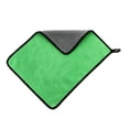 thumbnail image 1 of Wash Towel Water Absorbent Soft Drying Cleaning Cloth Lints-free Glass Detailing Rag Bathroom Washcloth Wiping Dishcloth Green 30x30cm, 1 of 9