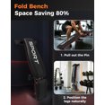 thumbnail image 3 of Garvee Adjustable Workout Bench, 5-Mode Versatile Weight Strength Training Exercise Bench, 660LBS Weight foldable Fitness Equipment for Home Gym, 3 of 8