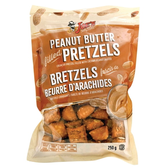 Bretzels farcis de Beurre D'Arachides