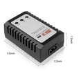 thumbnail image 2 of B3 Battery Charger 7.4v/11.1v Li-polymer Lipo Battery Charger 2S 3S Cells for RC LiPo Battery, 2 of 11
