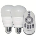thumbnail image 1 of QUTETN 9W E26 Smart LED Light Bulbs Dimmable With 2.4GHz Wireless Remote Control 2 Pack, 1 of 6