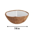 thumbnail image 2 of zanvin Hanging Basket Coconuts Fiber Planter Inserts Replacement Liner For Flower Pot Holiday Gifts, 2 of 2