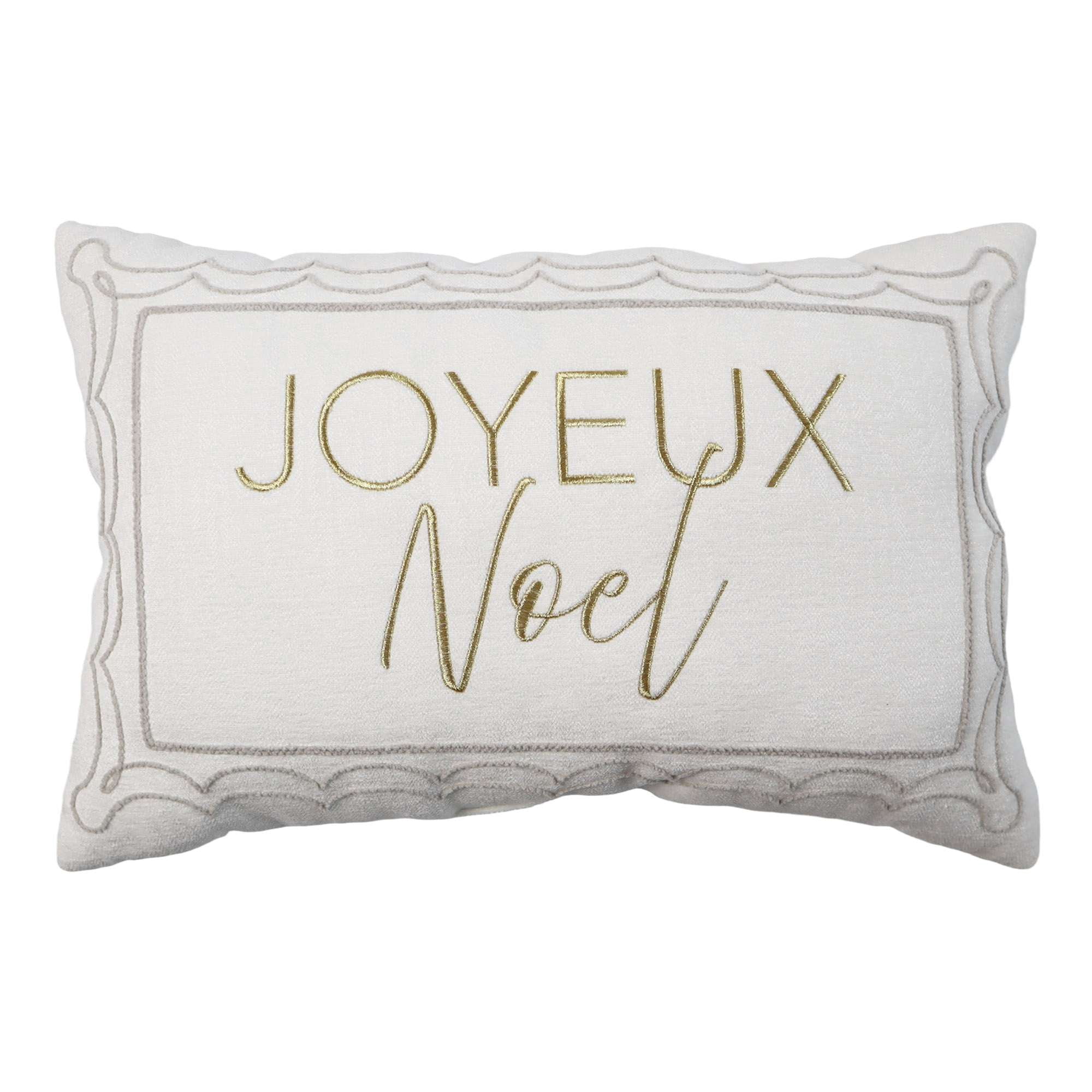 JOYEUX NOEL CUSHION - FRENCH