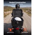 thumbnail image 4 of VEVOR Motorcycle Top Case 45L Universal Waterproof ABS Motorcycle Tail Case, 4 of 9