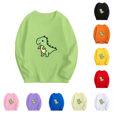 QIPOPIQ Toddler Girl's Crewneck Pullover Sweatshirt Size 3-14 Years Kids Clothes Clearance