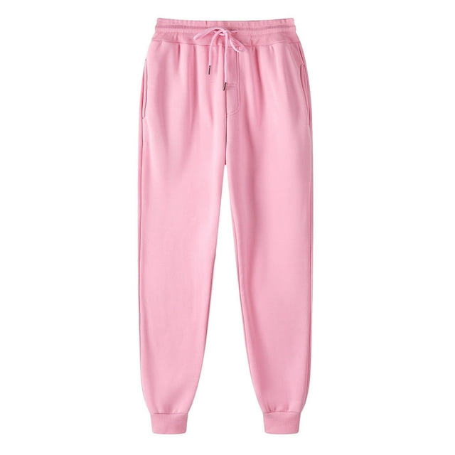 Men‘s Casual Joggers Cotton Sweatpants Workout Athletic Pants with Pockets Drawstring Gym Running Pants