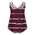 thumbnail image 3 of Plebaso Eyelet Tank Tops Womens Sleeveless Embroidery Tunic Print Summer Flowy Shirts for Beach Vacation, 3 of 6