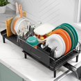 thumbnail image 1 of Large Extendable Dish Drying Rack, 16.93" to 26.5, 1 of 7