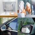 thumbnail image 3 of 8Pcs Anti Fog Film Car Rear View Mirror Waterproof Film Protective Film Anti Glare Rain-Proof Anti Water Mist, 3 of 3