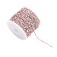 thumbnail image 1 of fastboy Jewelry Making Chain Sturdy Stainless Steel Colorful Enamel Beads Colorful Enamel Beads Bulk Chain For Jewelry Steel+pink 1Set, 1 of 6