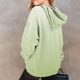 thumbnail image 4 of MeetoTime Sweat à Capuche pour Filles avec Poches Automne Surdimensionné Manches Longues Dégradé Décontracté 2-14 Ans, 4 of 4