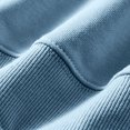 thumbnail image 5 of Milgrthf Unisexe Garçons Filles Chandails d'Automne Sport Décontracté Manches Longues Fermeture Éclair Complète Mignon Col Ras du Cou Basique Couleur Unie Chandails à Capuchon Chandail avec Poche Bleu Pâle 3-4 Ans, 5 of 5