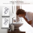 thumbnail image 2 of Aoresac Universal Swivel Faucet Extender 1440° Rotating Faucet Aerator with 2 Water Outlet Modes Splash, 2 of 8