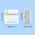 thumbnail image 2 of MesaSe Portable Thermal Printer TP6 - Mini Bluetooth Sticker Printer for  & Android  Wireless Pocket Picture Printer for School Notes  Journal  DIY  Kids Gifts, 2 of 6