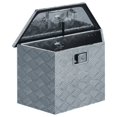 thumbnail image 3 of vidaXL Aluminium Box 70x24x42 cm Trapezoid Silver, 3 of 5