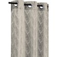 thumbnail image 1 of Safdie & Co. Curtain 84L Jacquard Amberly Taupe, 1 of 1