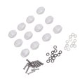 thumbnail image 3 of Machine Head Tuner Knobs, 12Pcs Scratch Resistance Plastic Lightweight Guitar Tuning Pegs Buttons  For Electric Guitars, 3 of 8
