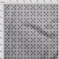 thumbnail image 4 of oneOone Cotton Cambric Gray Fabric Asian Block Floral Craft Projects Decor Fabric Printed By The Yard 42 Inch Wide, 4 of 4