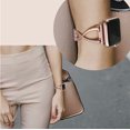 thumbnail image 5 of Bracelet de Montre en Acier Inoxydable en Forme de X, Bracelets Réglables pour Apple IWatch Series SE/1/2/3/4/5/6 pour Femmes - Rose Pâle, 5 of 5