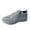 Grey, variant on HBFAGFB Casual Shoes for Women Mesh Breathable Platform Lace-Up Flying Knitted Sneakers White Size 39