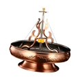 thumbnail image 3 of jifeng Chinois Porte-Bobine Cadre de Support de Cadeau Décoration de Bureau Ornements Bobine Rack Rouge, 3 of 6