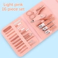 thumbnail image 1 of EGNMCR 16pcs/set Nail Cutter Set Makeup Beauty Tool Nail Clipper Set Folding Bag Stainless Steel Tool Finger Nail Clipper Kit Nail Clipper, 1 of 2