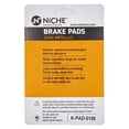 thumbnail image 4 of Niche Semi-Metallic Brake Pad Set for Kawasaki KLR650 Motorcycle MK1002720, 4 of 8