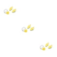 thumbnail image 3 of stanreset Waterproof Nose Clip Swimming Anti-noise Earplug for Protection Ear Protector Yellow 3Set, 3 of 6
