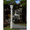 thumbnail image 3 of Vita Classic Sturbridge Lamp Post, White Vinyl, VA94428, 3 of 5