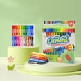 thumbnail image 1 of Hexagon Oil Pastels Set for Artists, Smooth Multicolor Drawing Sticks, Professional Grade Blending Wax Crayons for Creative Projects, 1 of 8