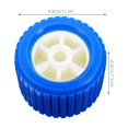 thumbnail image 2 of Boat Trailer Roller Marine Yacht Trailer Ribbed Wobble Roller Replacement Plastic Yacht Roller, 2 of 4