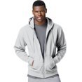 thumbnail image 1 of Hanes ComfortBlend EcoSmart Men`s Full Zip Hoodie, XL, Ash, 1 of 1
