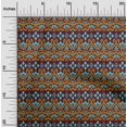 thumbnail image 1 of oneOone Polyester Lycra Fabric Swirl Ikat Print Fabric By The Yard 56 Inch Wide, 1 of 4