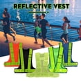 thumbnail image 4 of liraijei High Visibility Adjustable Reflective Safety Vest Reflectorize Vest Safety W9 √# F8B0, 4 of 8