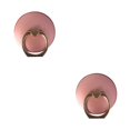 thumbnail image 3 of kurtrusly Finger Grip Metal Ring 360° Stand Holder For Mobile Phone Tablet Round Ring Rose gold 2Set, 3 of 6