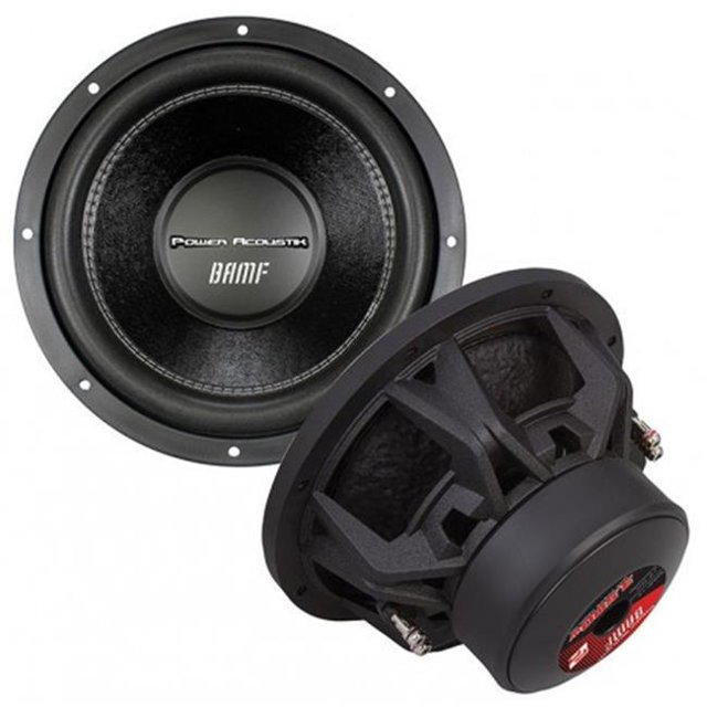 Power Acoustik 12 Po. 3500W Caisson de Basses Double 4 Ohms Max