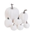 thumbnail image 1 of MesaSe Artificial Assorted Pumpkins Fake Artificial Maple Leaves Halloween 7pcs, 1 of 4