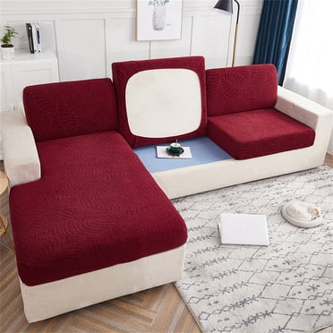 Dvkptbk Coussins de Remplacement pour Canapé d'Extérieur, Housse de Siège de Canapé à Coussin, Protection Bien Ajustée en Fibre Pelucheuse pour Salon