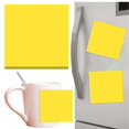 thumbnail image 2 of Clearance Sale Sticky Notes 3x3 Inches, 4 Pads Self-Stick Notes Bright Colors Sticky Notes, Post Notes for Study, Works, Daily Life Schools Supplies - Lemon Yellow, 2 of 7