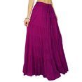 thumbnail image 4 of Phagun Jupe Longue Maxi pour Femme, Tenue de Plage, Tenue d'Été en Coton,, 4 of 5