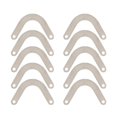 thumbnail image 3 of 10 Pcs Silencieux Compresseur d'Air Tête de Pompe Valve Plaques Courroie Piston Machine, 3 of 8