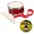thumbnail image 4 of Quentinu 1 Ensemble Instrument de Percussion Jouet pour Enfants Caisse Claire Tambour Pièce, 4 of 7