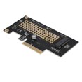 thumbnail image 2 of Dioche PCIE 3.0 X 4 NVMe Adapter Card PCIE3.0 GEN3 PCIE X4/x8/x16 LAN Expansion Card, 2 of 8